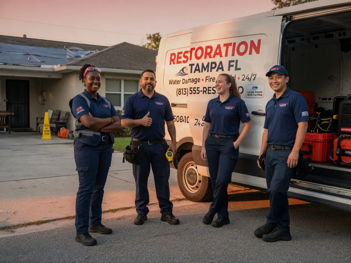 Water Damage Restoration company in Onalaska, TX